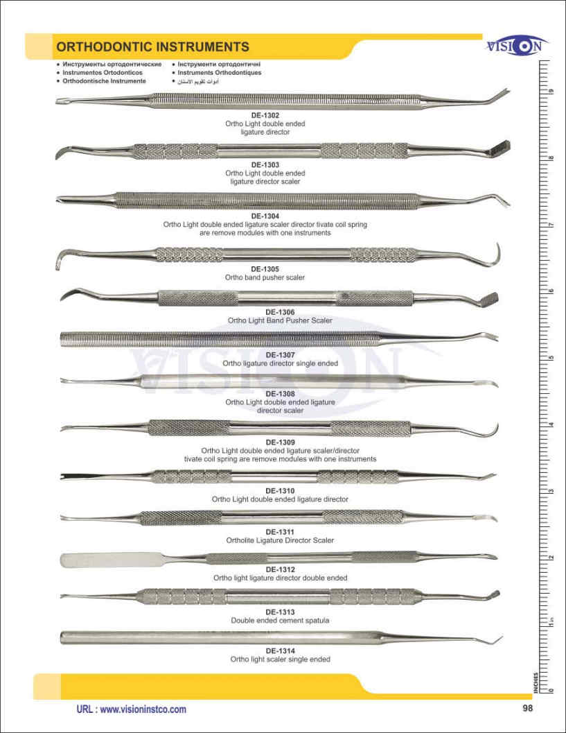 Vision Instruments Company Instruments